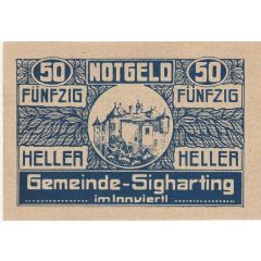 50 Heller Sigharting