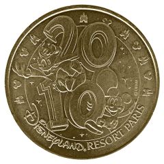 Monnaie de Paris Tourist Token - Disneyland Resort Paris 2010
