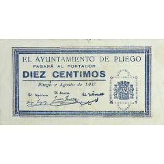 10 Céntimos Pliego