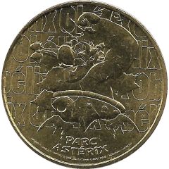 Monnaie de Paris Tourist Token - Parc Astérix Obélix