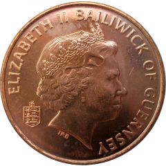 1 Penny - Elizabeth II 4th portrait