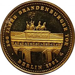Token - Brandenburger Tor 200 Years