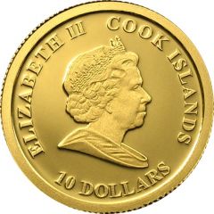 10 Dollars - Elizabeth II Christmas Angel