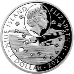 1 Dollar - Elizabeth II Dachshund