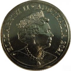 1 Dollar - Elizabeth II 6th Portrait - Centenary of Ginger Meggs