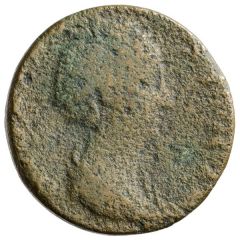 Dupondius - Faustina the Elder AETERNITAS S C, Aeternitas