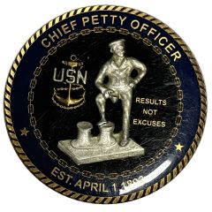 Challenge Coin - Greater San Diego Chief Petty Officer Association San Diego California