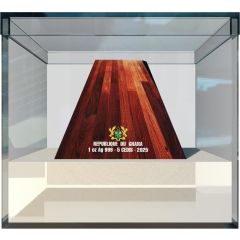 5 Cedis Trump 3D illusion