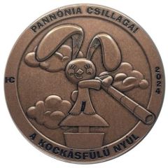 Medal - A kockás fülű nyúl The cube eared rabbit