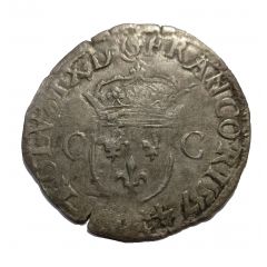 Douzain aux deux C premier type - Charles IX