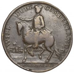 Medal - George II Battle of Culloden