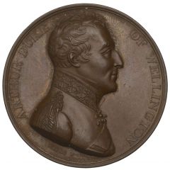 Medal - George III Battle of Vitoria, bronze