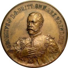 Medal - George V Parliament; Soho, bronze, 46mm