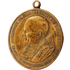 Medal - Pope Ioannes Paulus II visits Cologne