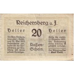 20 Heller Reichersberg