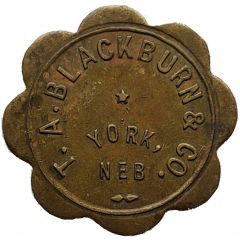 10 Cents - T. A. Blackburn and Co. York, Nebraska