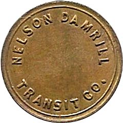 1 Childs Fare - Nelson Damrill Transit Co. Pittsburg, Kansas