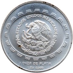5 Pesos Disco De La Muerte - 1 oz Silver Bullion