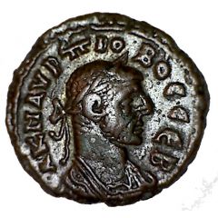 Tetradrachm - Probus L Δ, Tyche, Alexandria
