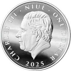1 Dollar - Charles III Peter Brock