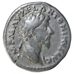 Denarius - Marcus Aurelius PROV DEOR TR P XV COS III, Providentia