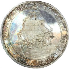 Opening of the North Sea and Baltic Sea canal Prussia