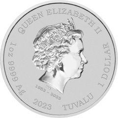 1 Dollar - Charles III Casino Royale: Casino Chip