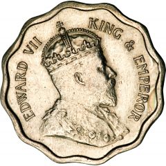 1/2 Anna - Edward VII Pattern