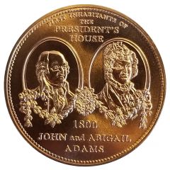 Medal - First Inhabitants of The President`s House