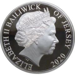 10 Pounds - Elizabeth II James Cook, Silver Proof