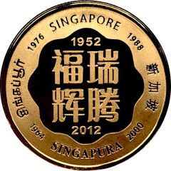 1/4 ounce Gold - Year of the Dragon