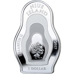 1 Dollar - Elizabeth II Matryoshka