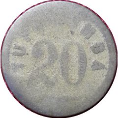 20 Tupi Namba Restaurant token