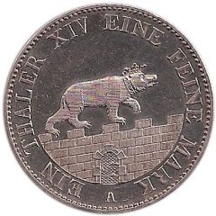 1 Thaler - Alexander Charles Ausbeute