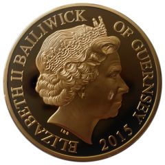50 Pence - Elizabeth II Winston Churchill - in helmet