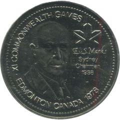 Medal - Commonwealth Games Edmonton Canada Decima Norman