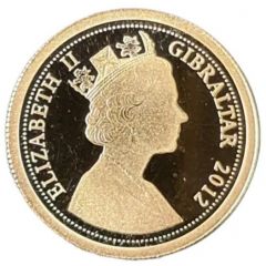 1/2 Sovereign - Elizabeth II Diamond Jubilee