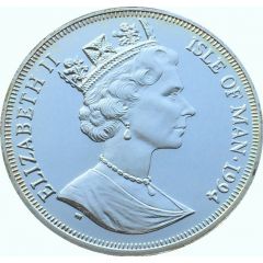1 Crown - Elizabeth II German Machine Gun Position, Silver Proof Issue