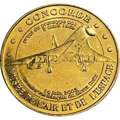 Monnaie de Paris Tourist Token - Musée de l`Air et de l`Espace Concorde