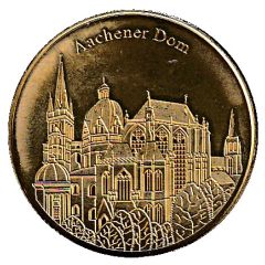 Token - National Tokens Deutsche Münzkollektion Aachen - Aachener Dom