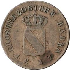 1/2 Kreuzer - Louis I