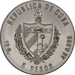 5 Pesos Ernest Hemingway