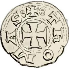 1 Denier Tournois - Thomas I