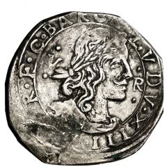 5 Groats - Louis XIII Cervera,bust