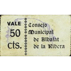 50 Céntimos Albalat de la Ribera