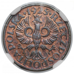 1 Grosz Trial Strike 21/V under O in Grosz