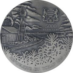 5000 Francs CFA Brenham Meteorite
