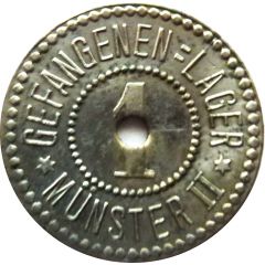 1 Pfennig - Münster Gefangenenlager Münster II