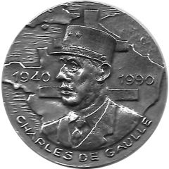 Medal - Charles de Gaulle