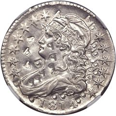 1/2 Dollar `1814 Half Dollar` Pattern